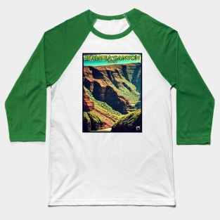 Waimea Canyon, Hawaii Baseball T-Shirt